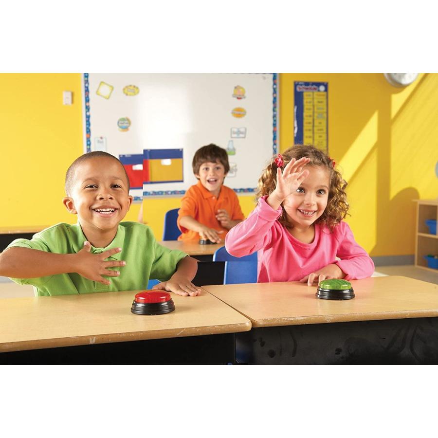 知育玩具 パズル ブロック LER3776 Learning Resources Lights and Sounds Buzzers - Classroom Must Have_6