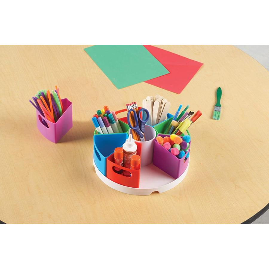 知育玩具 パズル ブロック LER3806 Learning Resources Create a Space Storage Center - Toy Desk Organi_3