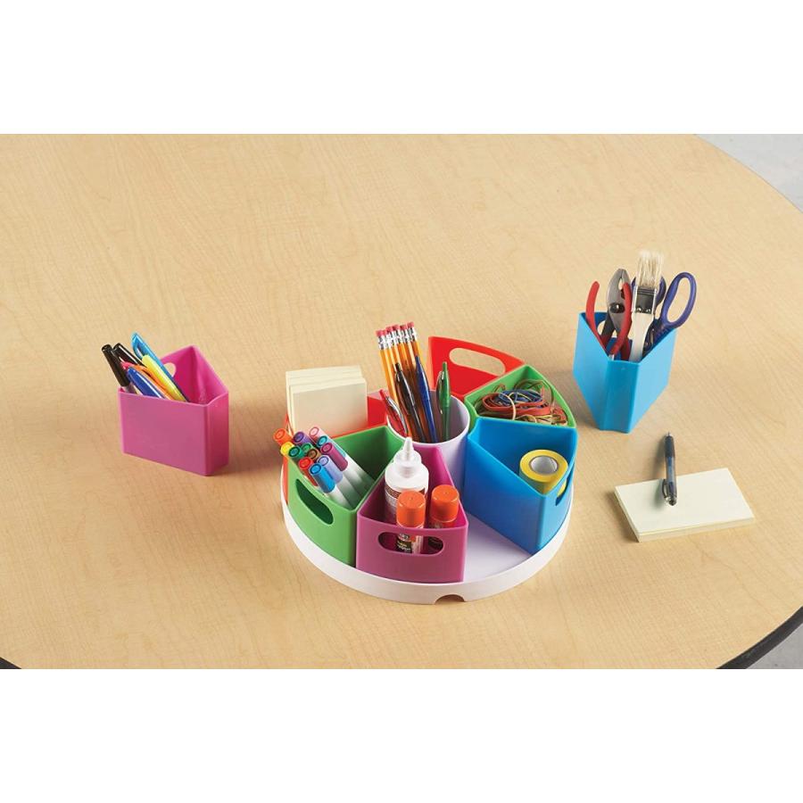 知育玩具 パズル ブロック LER3806 Learning Resources Create a Space Storage Center - Toy Desk Organi_4