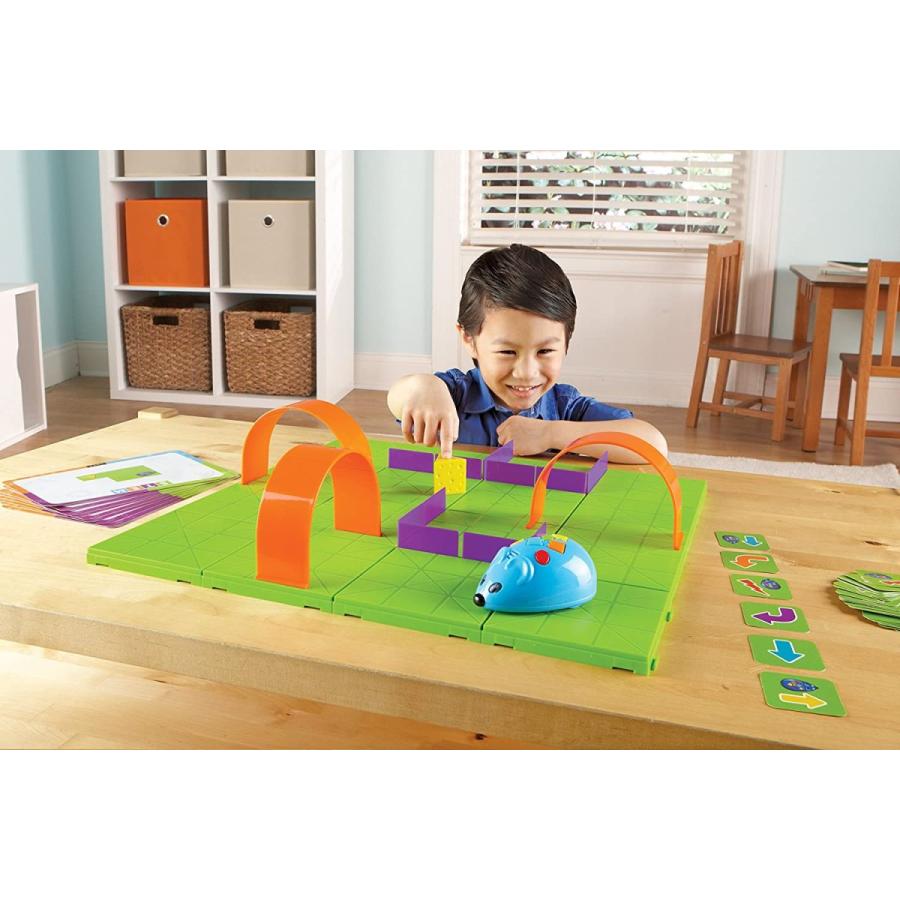 知育玩具 パズル ブロック LER2831 Learning Resources Code & Go Robot Mouse Activity Set - Robotics K_1