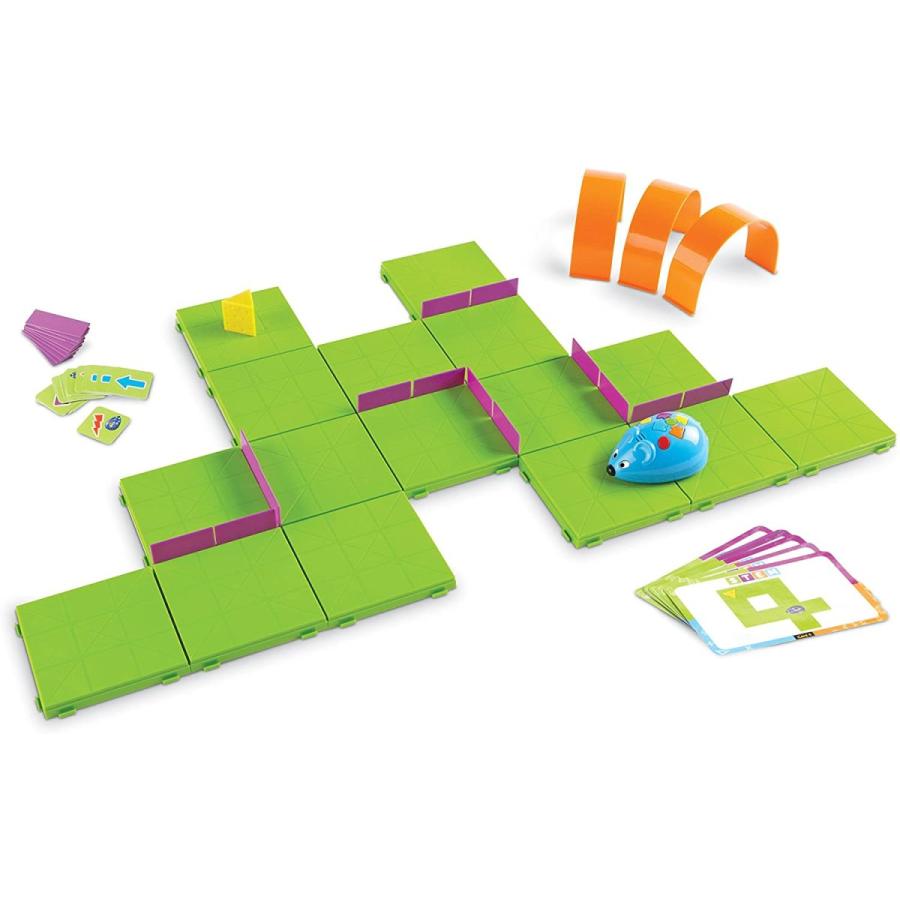 知育玩具 パズル ブロック LER2831 Learning Resources Code & Go Robot Mouse Activity Set - Robotics K_4