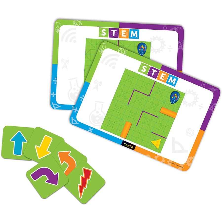 知育玩具 パズル ブロック LER2831 Learning Resources Code & Go Robot Mouse Activity Set - Robotics K_6