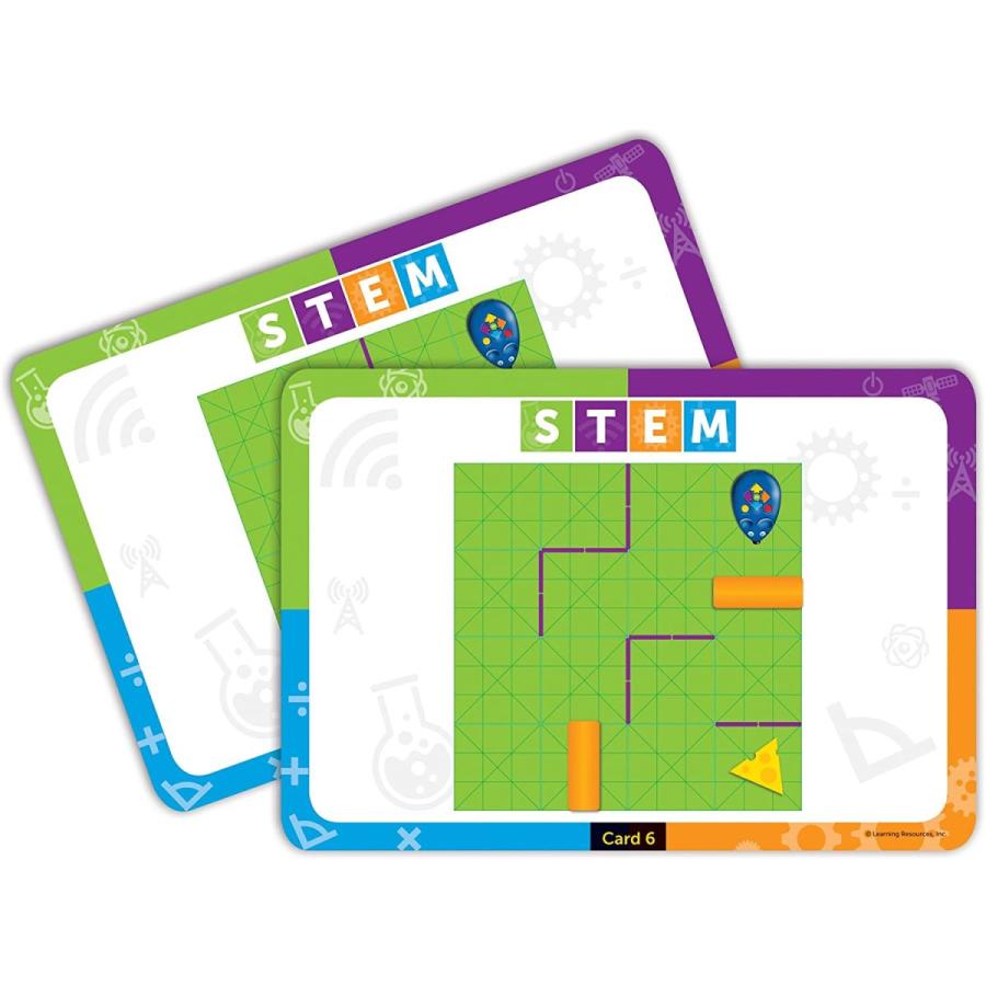 知育玩具 パズル ブロック LER2831 Learning Resources Code & Go Robot Mouse Activity Set - Robotics K_7