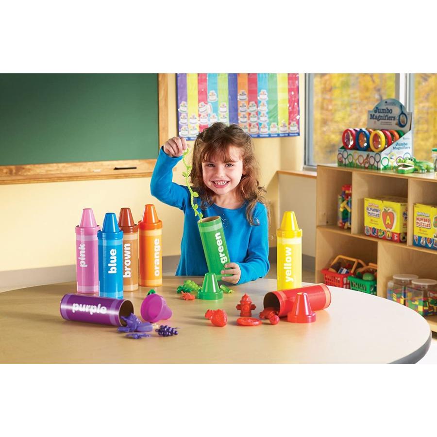 [ラーニング リソース]Learning Resources Rainbow Sorting Crayons LER3070 [並行輸入品] Amazon | [ラーニング リソース]Learning Resources Rainbow Sorting