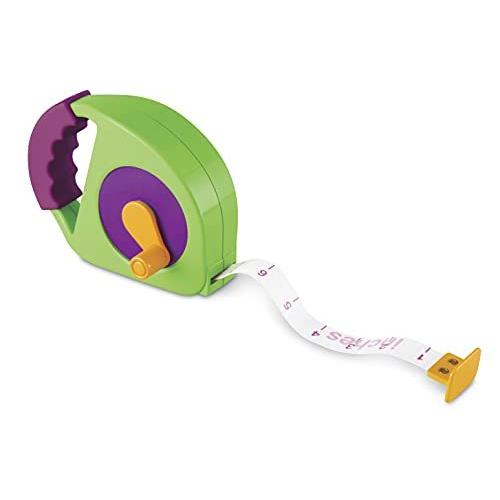 知育玩具 パズル ブロック LER9153 Learning Resources Simple Tape Measure, Ages 3+, Retractable Toy T