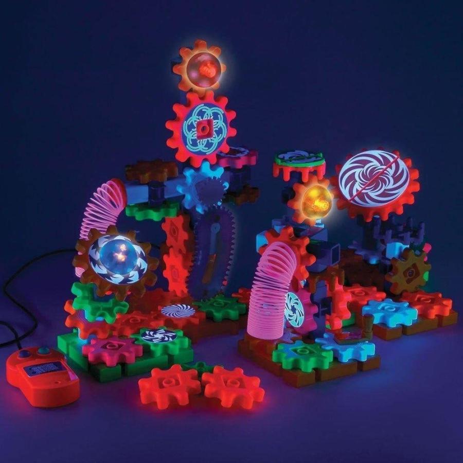 知育玩具 パズル ブロック LER9209 Learning Resources Gears! Gears! Gears! Lights & Action Building S_1