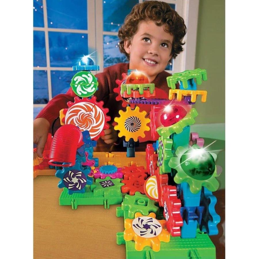 知育玩具 パズル ブロック LER9209 Learning Resources Gears! Gears! Gears! Lights & Action Building S_5