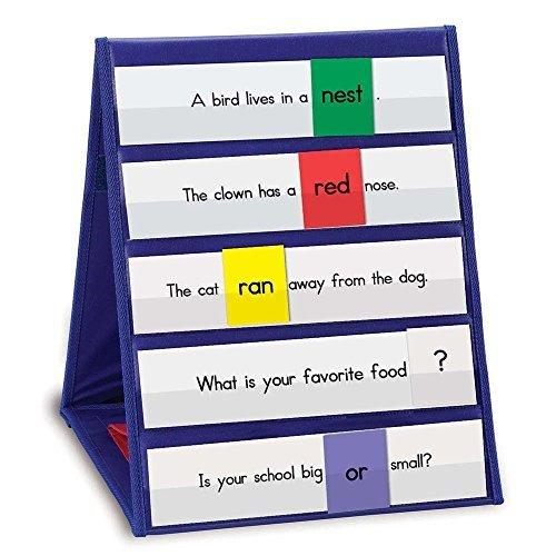 知育玩具 パズル ブロック LER2523 Learning Resources Tabletop Pocket Chart， Classroom Tool， Homescho