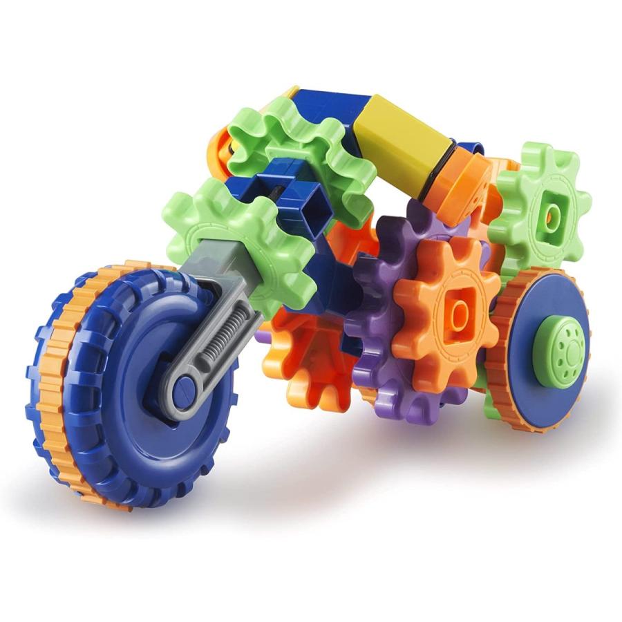 知育玩具 パズル ブロック LER9231 Learning Resources Gears! Gears! Gears! Cycle Gears， STEM Activiti_6