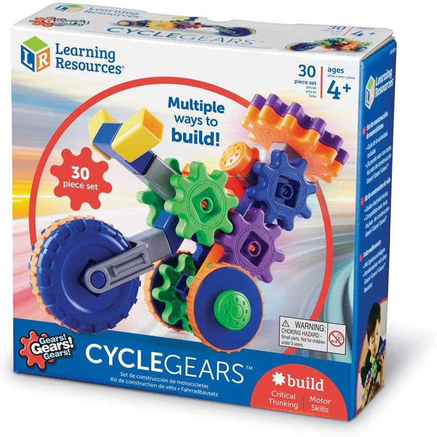 知育玩具 パズル ブロック LER9231 Learning Resources Gears! Gears! Gears! Cycle Gears， STEM Activiti_8
