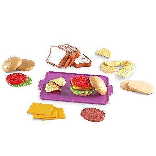 知育玩具 パズル ブロック LER9261-D Learning Resources New Sprouts Super Sandwich Set - 29 Pieces， A