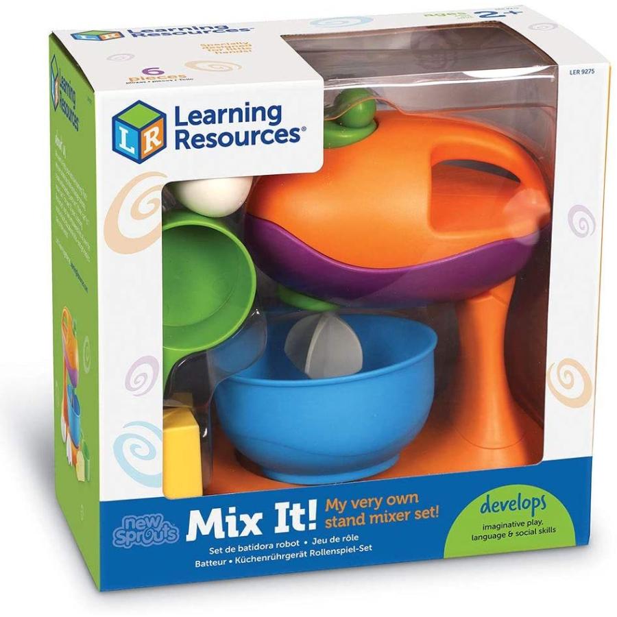WEB限定】 LER9275 ブロック パズル 知育玩具 Learning Ma Food Food, Play Pretend it!, Mix  Sprouts New Resources 知育玩具 - www.theopengate.org.il