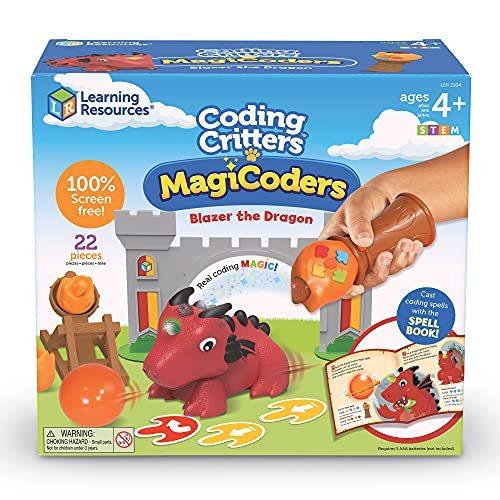 知育玩具 パズル ブロック LER3104 Learning Resources Coding Critters MagiCoders: Blazer the Dragon -