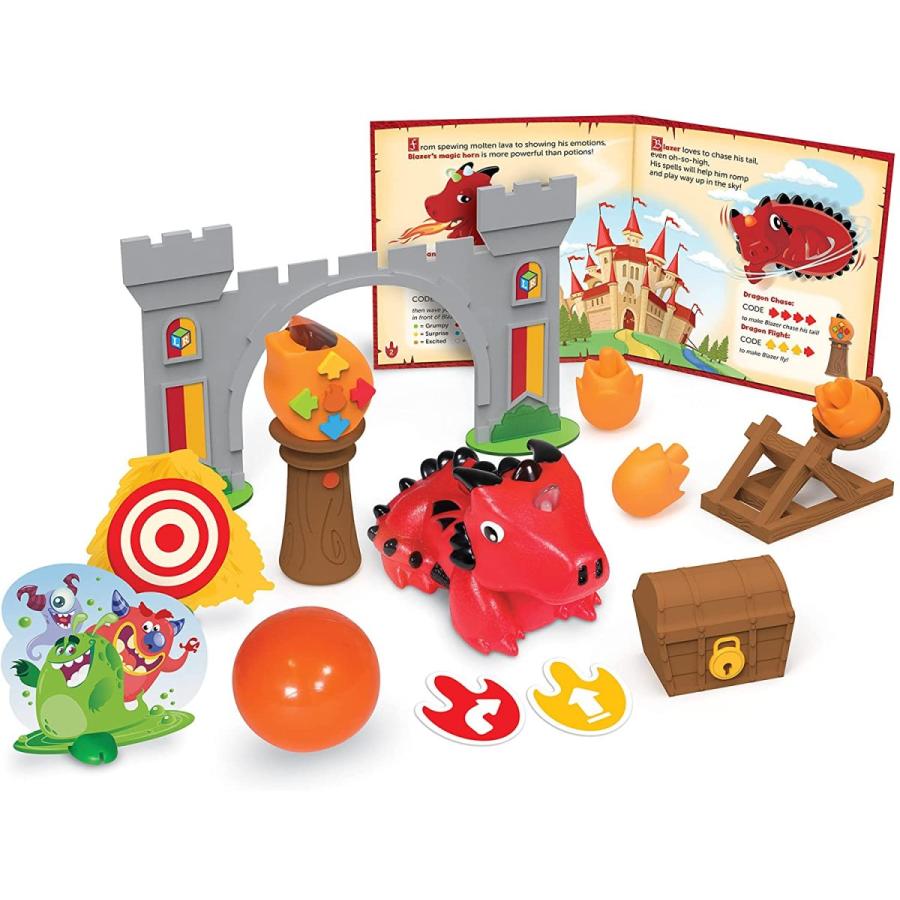 知育玩具 パズル ブロック LER3104 Learning Resources Coding Critters MagiCoders: Blazer the Dragon -_1