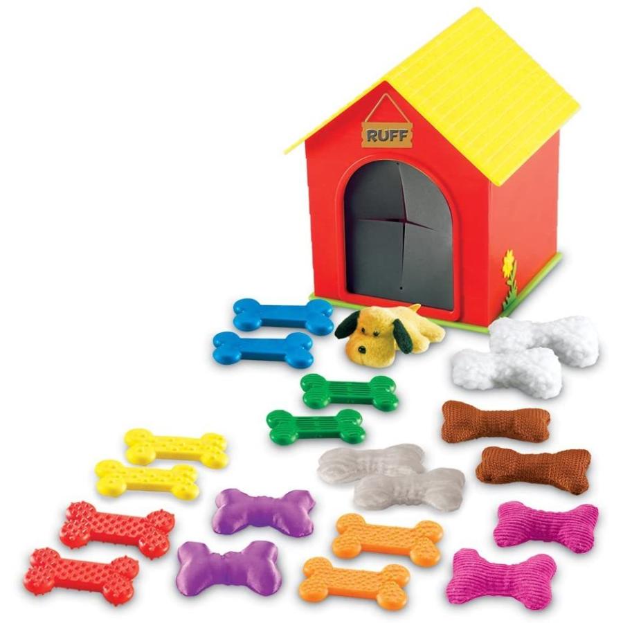 知育玩具 パズル ブロック LER9079 Learning Resources Ruff's House Teaching Tactile Set， Fine Motor T_3