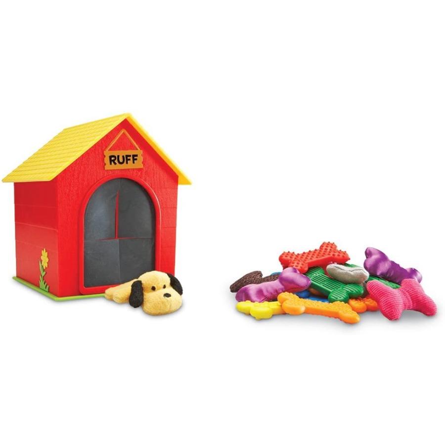 知育玩具 パズル ブロック LER9079 Learning Resources Ruff's House Teaching Tactile Set， Fine Motor T_4