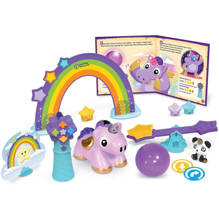 知育玩具 パズル ブロック LER3105 Learning Resources Coding Critters Magic Coders Skye the Unicorn -