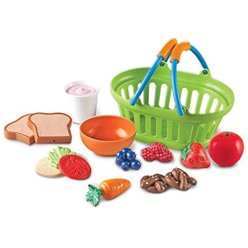 知育玩具 パズル ブロック LER9741 Learning Resources New Sprouts Healthy Lunch Toddler - 15 Pieces，