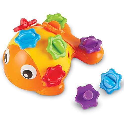 知育玩具 パズル ブロック LER9093 Learning Resources Finn the Fine Motor Fish - Toddler Montessori T