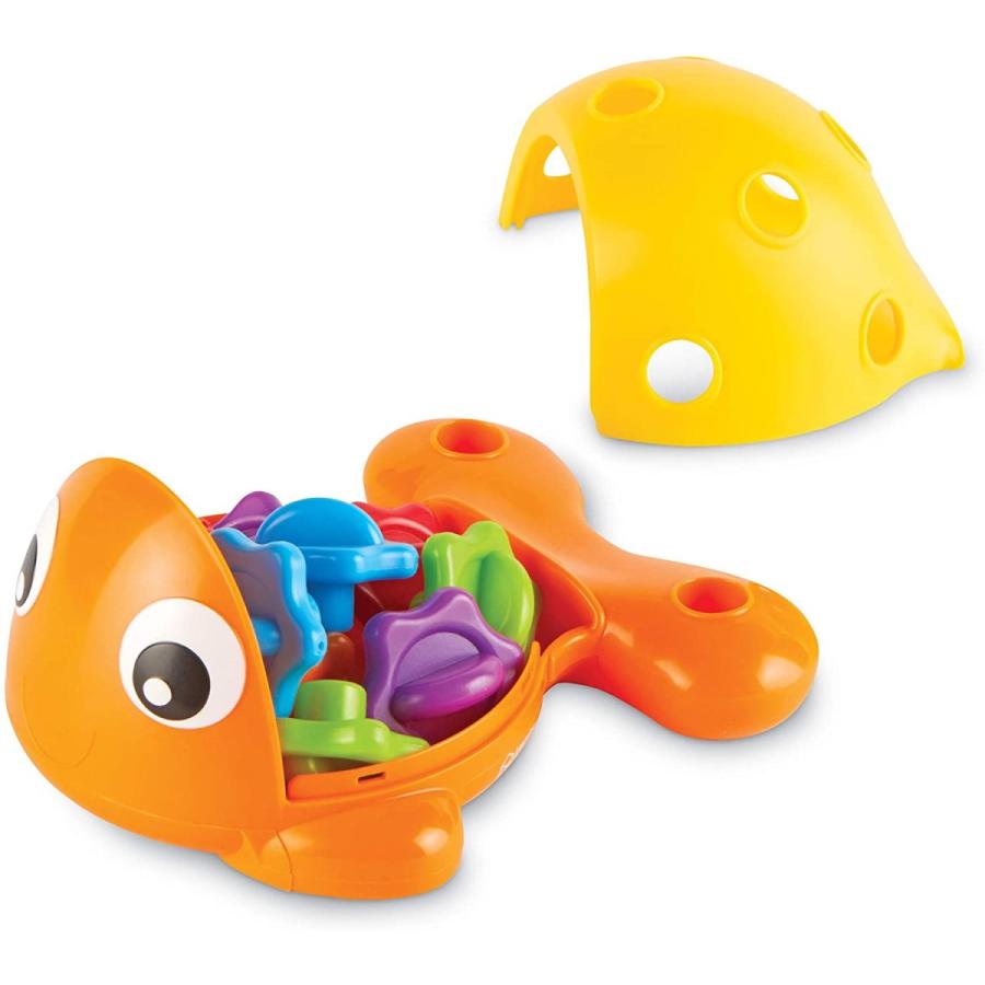 知育玩具 パズル ブロック LER9093 Learning Resources Finn the Fine Motor Fish - Toddler Montessori T_3
