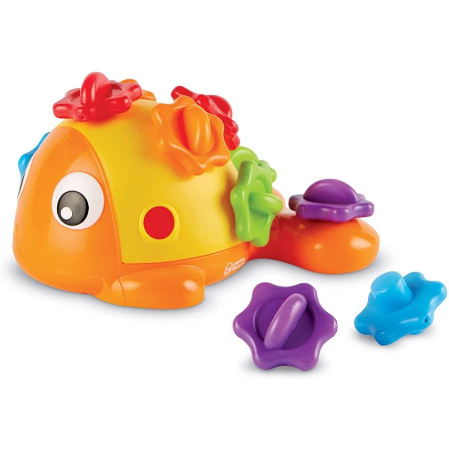 知育玩具 パズル ブロック LER9093 Learning Resources Finn the Fine Motor Fish - Toddler Montessori T_5