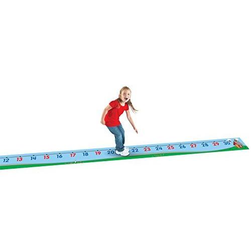 知育玩具 パズル ブロック LER0935 Learning Resources 0-30 Number Line Floor Mat - Counting & Numbers