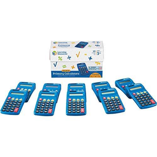 知育手あそび 謎あわせ 立ちはだかる LER0038 Learning Resources Primary Calculator, Set of 10, Ages 3+ おもちゃ-ゲーム、おもちゃ