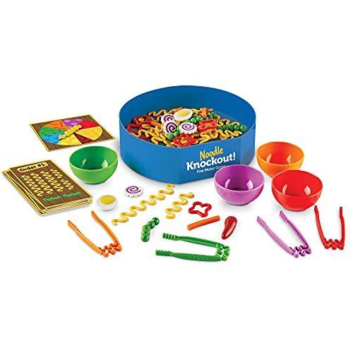 知育玩具 パズル ブロック LER5549 Learning Resources Noodle Knockout! Fine Motor Game Math Busy Boar
