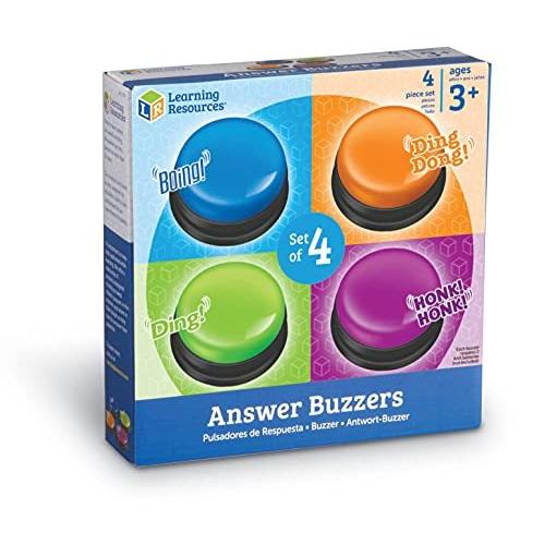 知育玩具 パズル ブロック LER3774 Learning Resources Answer Buzzers - Classroom Must Haves Supplies，