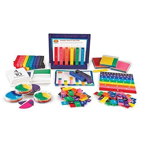 知育玩具 パズル ブロック LER2088 Learning Resources Rainbow Fraction Teaching System Kit