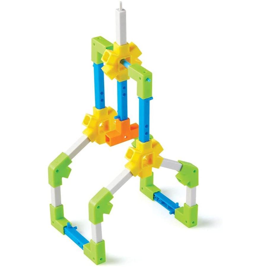 知育玩具 パズル ブロック LER9308 Learning Resources STEM Explorers Motioneering - 56 Pieces， Ages 5_2