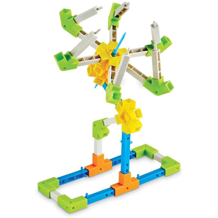 知育玩具 パズル ブロック LER9308 Learning Resources STEM Explorers Motioneering - 56 Pieces， Ages 5_5