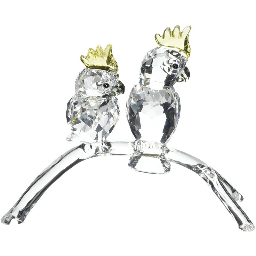 SWAROVSKI（スワロフスキー） オウム 2羽 約11センチ 5135939 動物