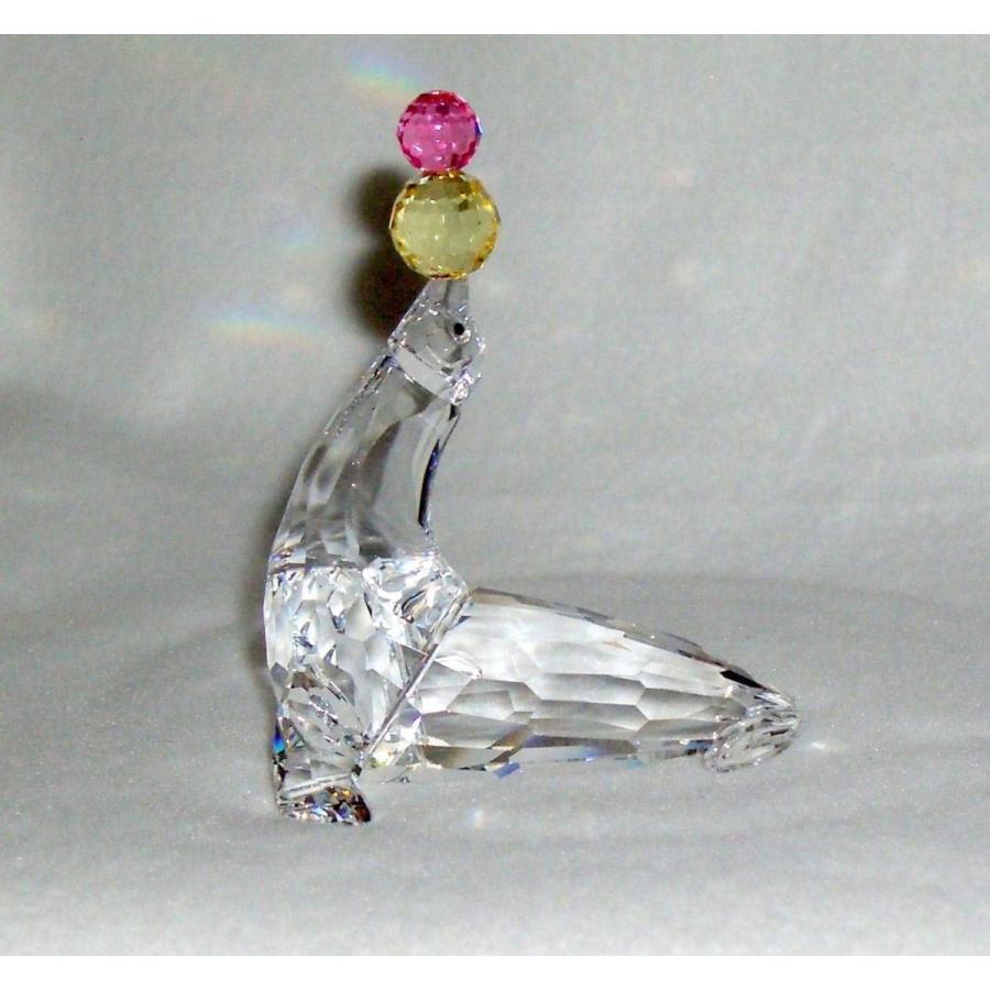 スワロフスキー Swarovski クリスタルアザラシ Playing Seal スワロフスキー Swarovski クリスタルアザラシ Playing Seal
