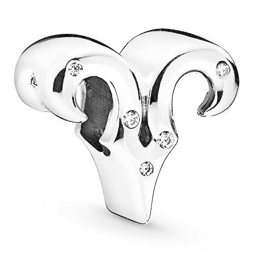 パンドラ ブレスレット チャーム 798416C01 PANDORA Sparkling Aries Zodiac, Clear CZ