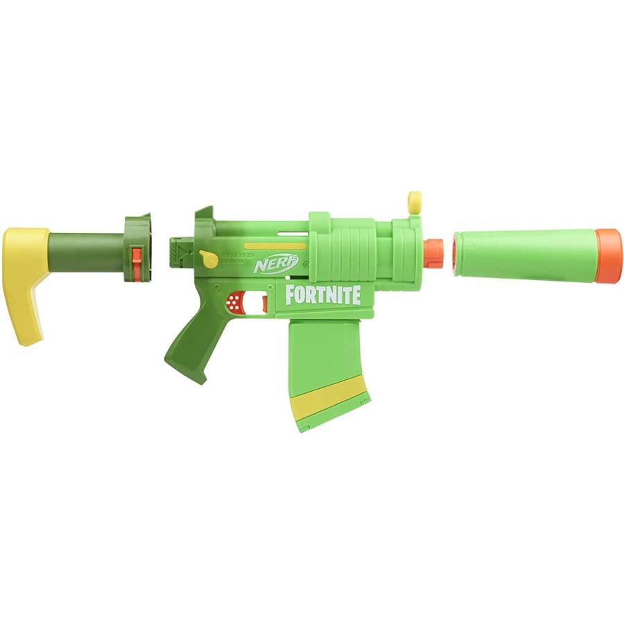【希少品】 ナーフ FORTNITE アメリカ F0319 NERF Fortnite SMG-Zesty Elite Dart Blaster - Removable Stock and Barrel， 【J1996720809】(10860円)