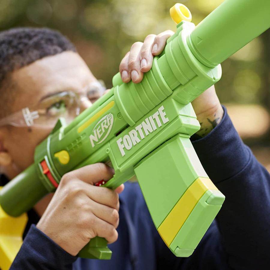 【希少品】 ナーフ FORTNITE アメリカ F0319 NERF Fortnite SMG-Zesty Elite Dart Blaster - Removable Stock and Barrel， 【J1996720809】(10860円)