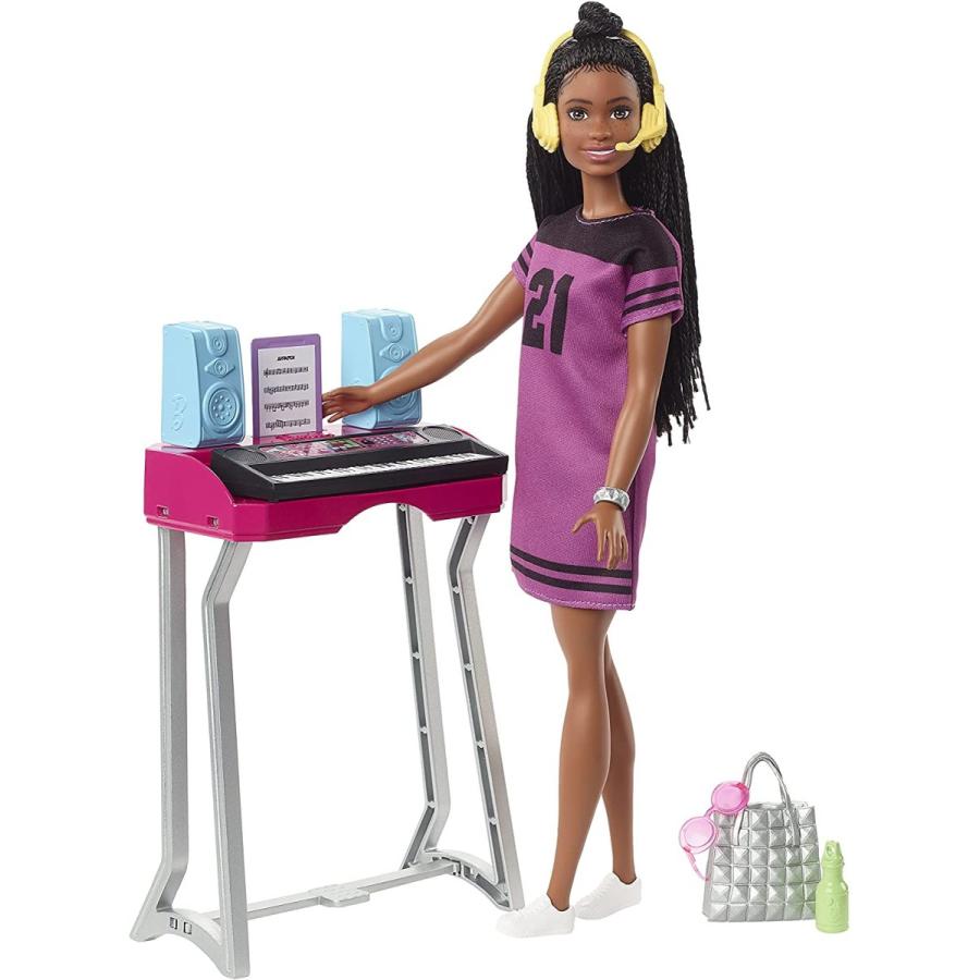 バービー バービー人形 GYG40 Barbie: Big City， Big Dreams Brooklyn” Roberts Doll (11.5-in， Brunette_1