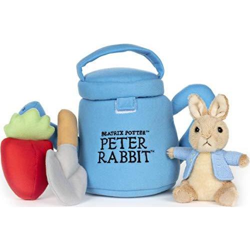 ガンド GUND ぬいぐるみ 6058622 Gund Beatrix Potter Peter Rabbit Easter Basket Plush Playset, 5 Pieces ぬいぐるみ-ゲーム、おもちゃ-おもちゃ