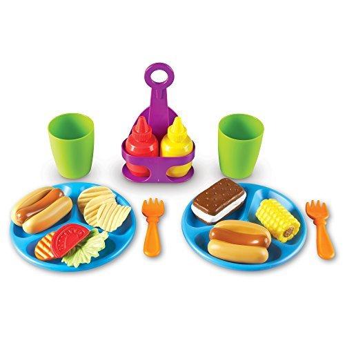 知育玩具 パズル ブロック LER9270 Learning Resources New Sprouts Cookout! ，19 Pieces， Ages 18+ month