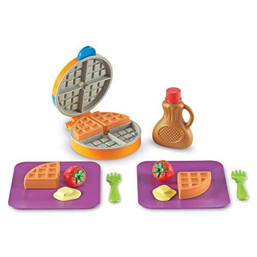 知育玩具 パズル ブロック LER9274 Learning Resources New Sprouts Waffle Time - Breakfast Pretend Pla
