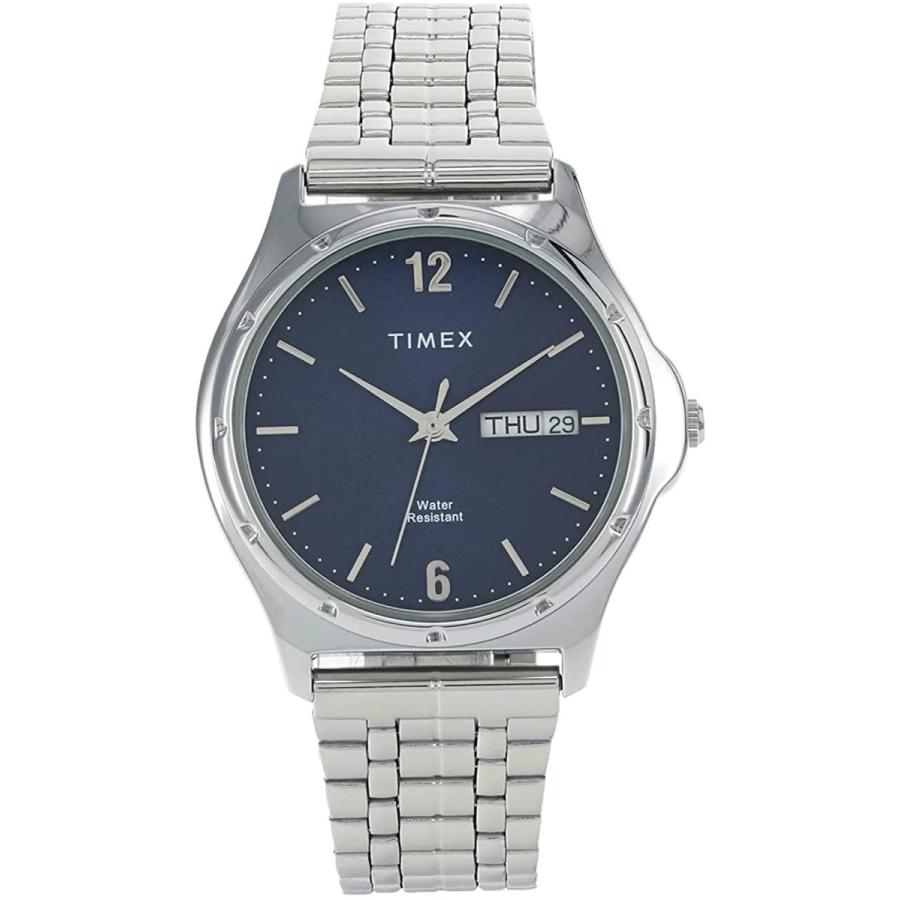 腕時計 タイメックス レディース TW2U430009J Timex Classic Silver-Tone One Size｜maniacs-shop