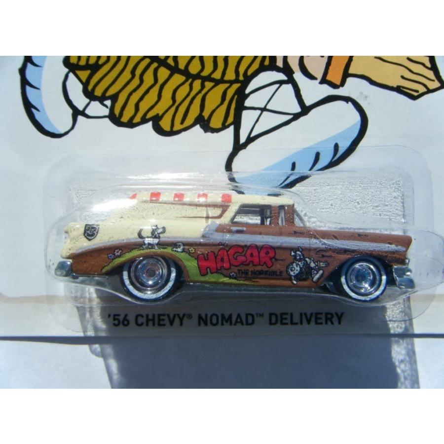 ホットウィール マテル ミニカー 1 Hot Wheels 2013 Pop Culture '56 Chevy Nomad Delivery - Hagar Th｜maniacs-shop｜02