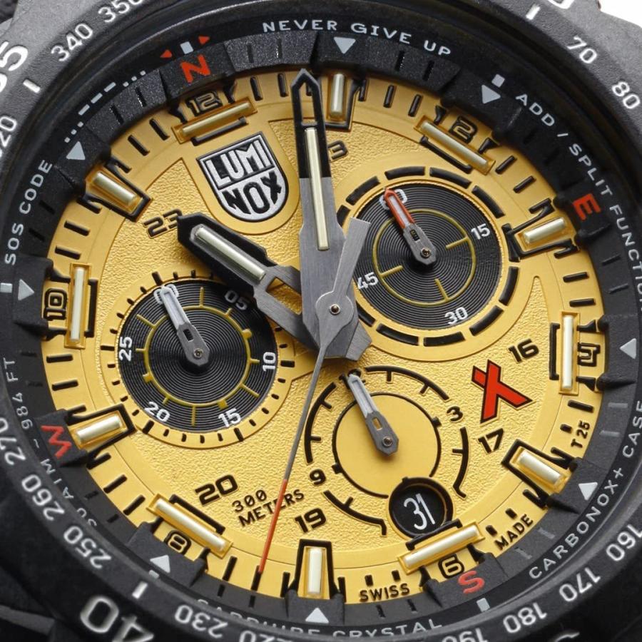 腕時計 ルミノックス アメリカ海軍SEAL部隊 XB.3745 Luminox Bear Grylls Survival Chronograph Mas｜maniacs-shop｜03