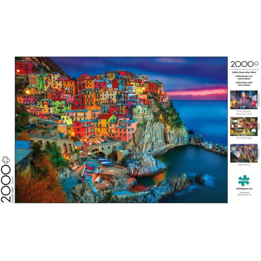 ジグソーパズル 海外製 アメリカ 2034 Buffalo Games - Peter Stewart - New Cinque Terre - 2000 Piec_4
