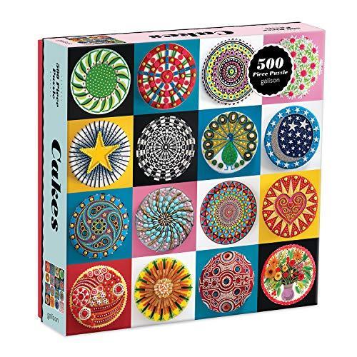 ジグソーパズル 海外製 アメリカ 9780735366480 Galison Cakes Jigsaw Puzzle， 500-Pieces， 20” x 20
