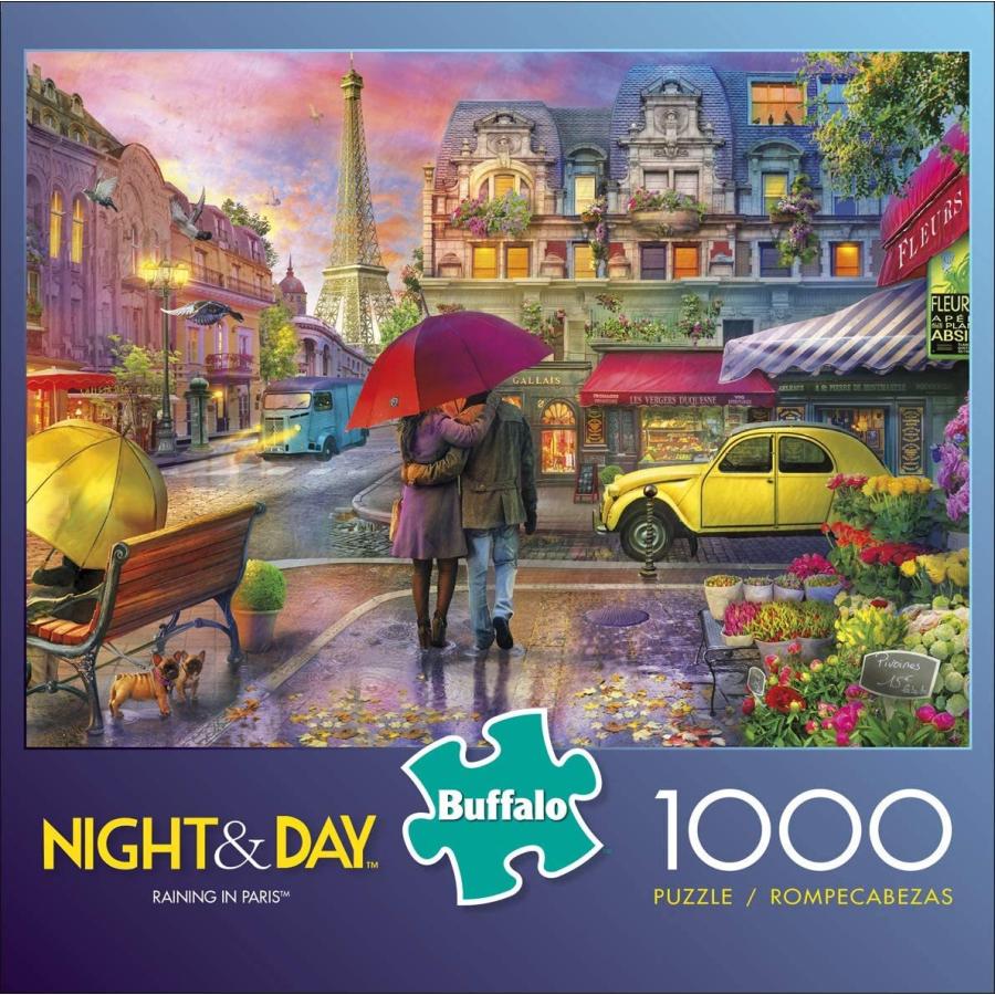 ジグソーパズル 海外製 アメリカ 11856 Buffalo Games - Raining in Paris - 1000 Piece Jigsaw Puzzle_1