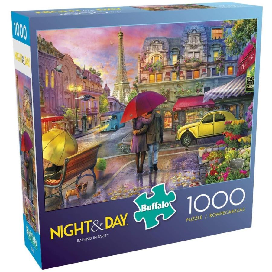 ジグソーパズル 海外製 アメリカ 11856 Buffalo Games - Raining in Paris - 1000 Piece Jigsaw Puzzle_2
