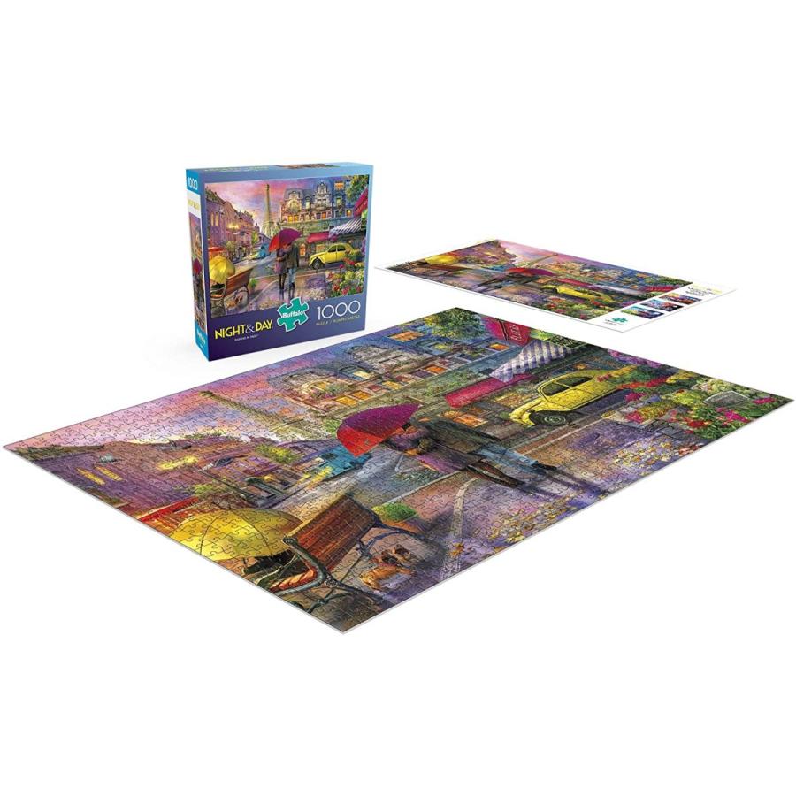ジグソーパズル 海外製 アメリカ 11856 Buffalo Games - Raining in Paris - 1000 Piece Jigsaw Puzzle_3