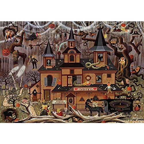 ジグソーパズル 海外製 500ピース トリックオアトリートホテル